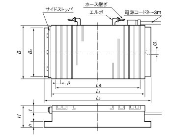 マグネット応用機器の総合メーカー、カネテック 水冷式電磁チャック[KCT]